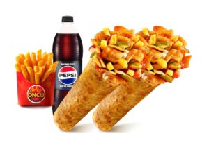 İkili Tavuk Menü - Çark Caddesi Öncü Döner