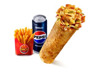 Combo King Klasik Burrito Menü - Çark Caddesi Öncü Döner