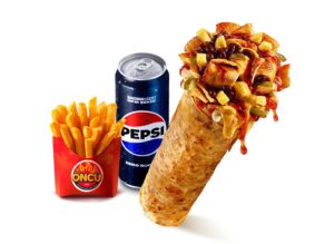 Combo King Meksika Burrito Menü - Çark Caddesi Öncü Döner